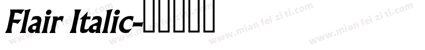 Flair Italic字体转换